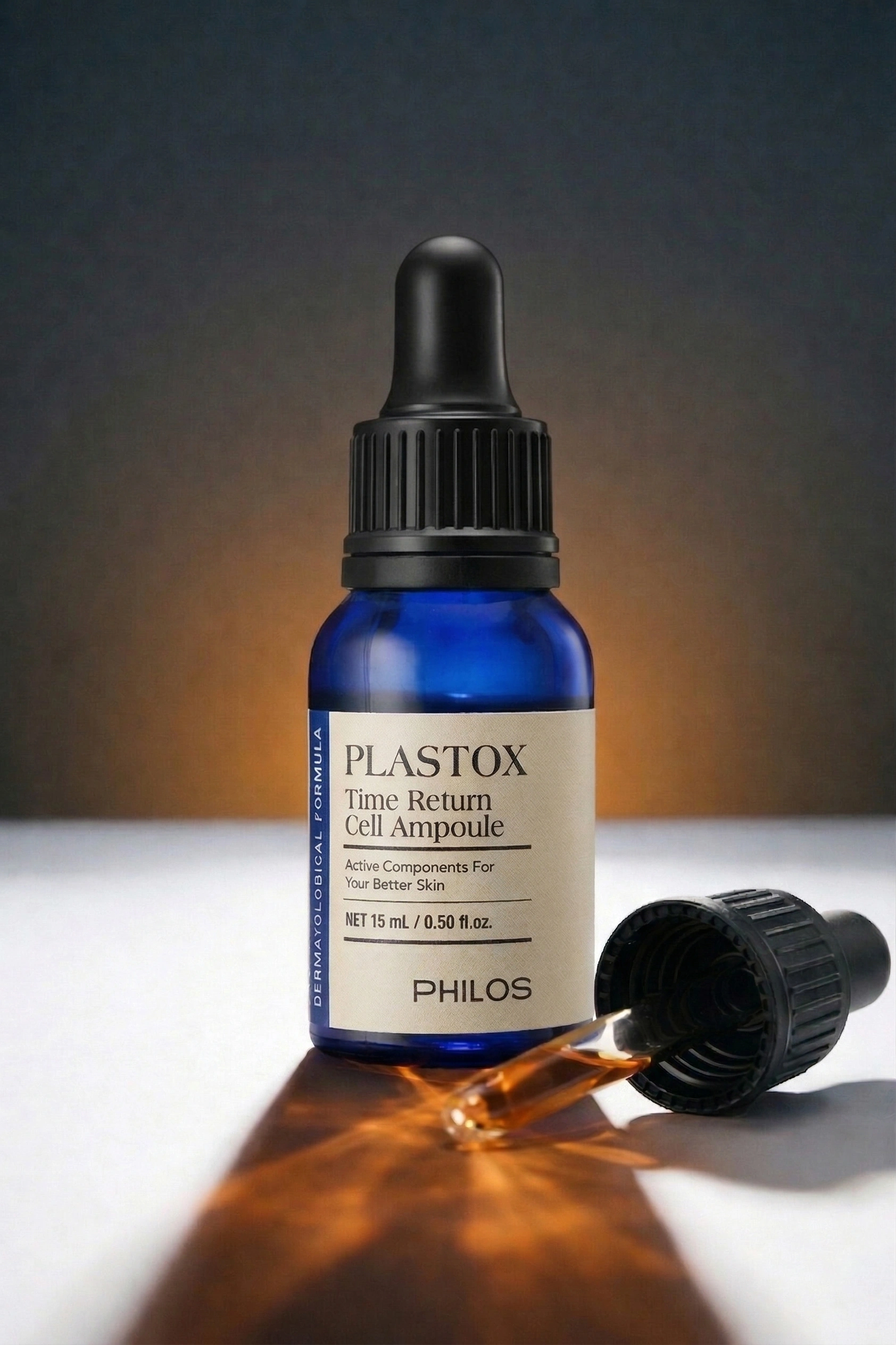 PLASTOX 타임리턴 셀 앰플, 눈가 집중 케어용